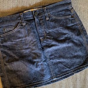 Jean Mini Skirt